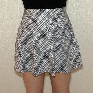 H&M Divided Plaid Mini Skirt